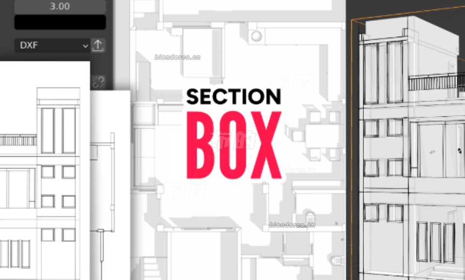 Blender剖面显示插件 Section Box-2.0.6 最新版2.1.2-cg男孩